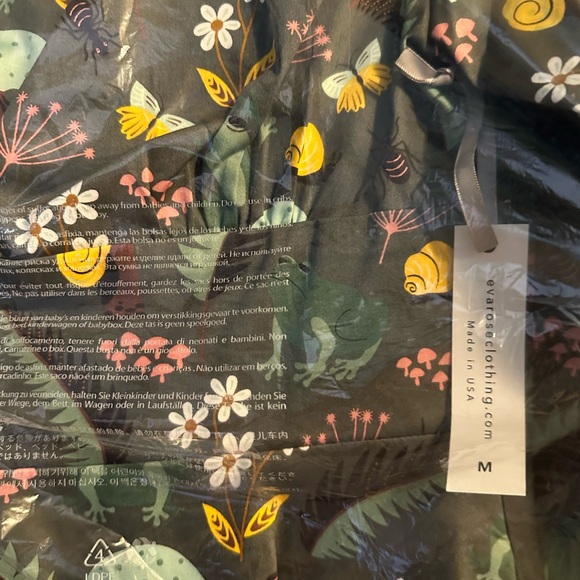 Frog Print Long Sleeve Dress by Eva Rose - Picture 5 of 6